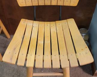 1 of 4 Mid Century Bar Stools
