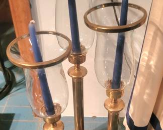 Brass Candle Stick Set