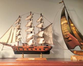 Schooner & Brass Sail Boad