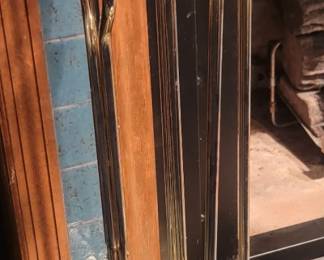 Brass Fireplace Tool Set