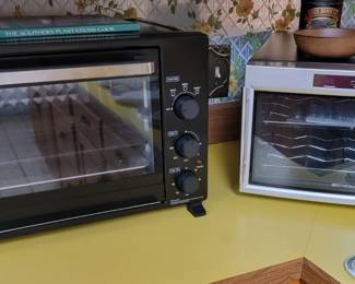Large Toaster Oven & Emerson Counter top Wine Cooler