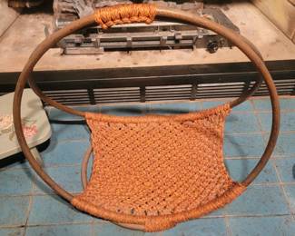 Macrame Magazine Holder