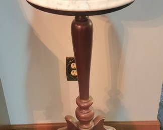 Marble top Plant Stand
