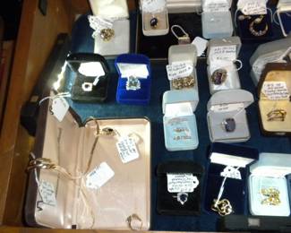 Fine Jewelry: 14k, 18k some 10k, Natural Opals, Sapphires, Amethyst, Diamonds, Lapis, Citrines, Rings, Pendants, Aqua Marine, Necklaces, Bracelets,