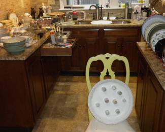 Kitchen Items and McCarty Signed with River Nutmeg 9 Hold Candle Stick Holder