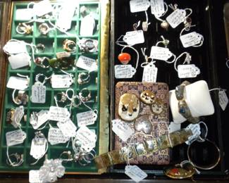 Fine Jewelry: 14k, 18k some 10k, Natural Opals, Sapphires, Amethyst, Diamonds, Lapis, Citrines, Rings, Pendants, Aqua Marine, Necklaces, Bracelets,