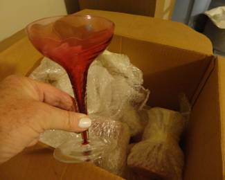 Thereisenthal Crystal Schmidt Garda Rose Swirl Champagne (12)