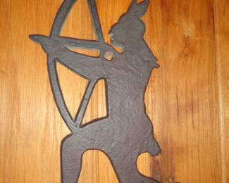 Treaty Token Cast Iron Bow Art