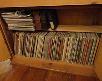 2 Full Cabinets of Vinyl