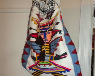 Handwoven barrel Backpack