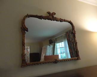 Baroque Style Gold Mirror