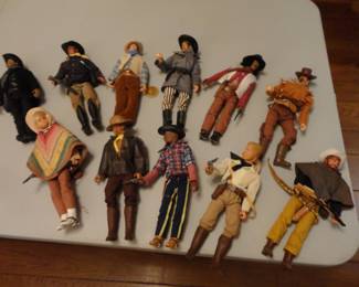 Legends of West Action Figures