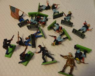 Britains Deetail metal toys (mid 1970's)