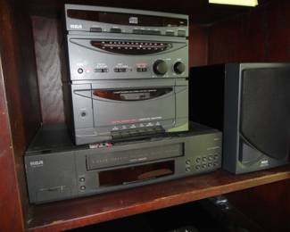 RCA Stereo (we have been rocking out with tunes in here)