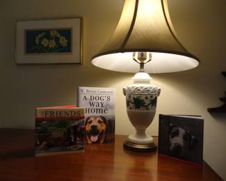 We have a pair of the lamps plus everyone needs a little dog stuff in their life - especially if you want to feel better