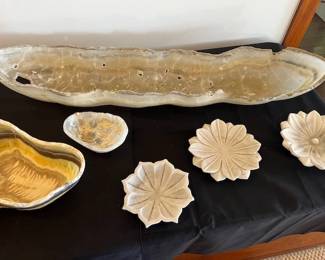 Carved Stone Decor