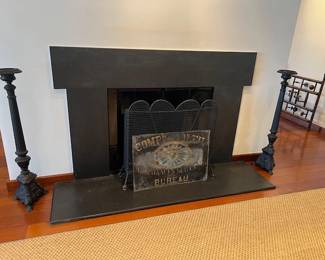 Iron Floor Candelabra