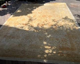 Hand Knotted Rug - 10 x 13