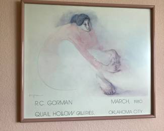 RC Gorman 1980 print