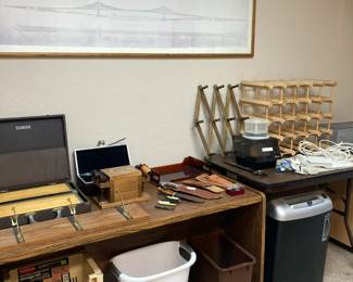 Office Desk knives, Wine Rack, Clothes Rack, Shredder,