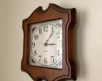 Quartz Seth Thomas wall clock