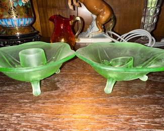 Uranium Candleholders