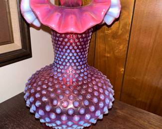 Vintage Fenton Glass Vase