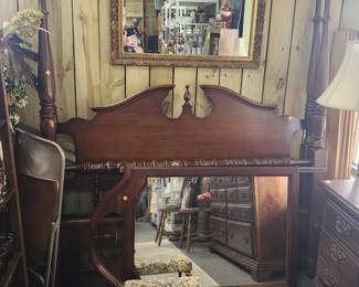 Full size four poster bed frame