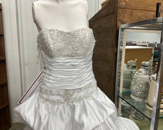Beaded Bodice Wedding Dress