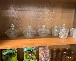 Clear Glass Candy Dishes