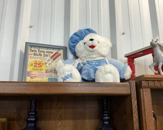 Vintage Ad Framed - 2008 Holiday Teddy Bear