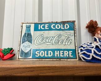 Coca-Cola Metal Sign