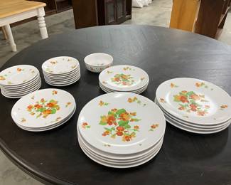 Noritake Stoneware Dinnerware "Happy Days" Japan