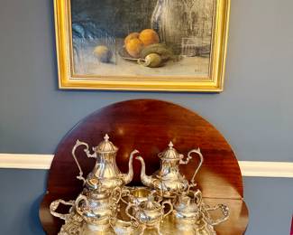 PLATED TEA SET