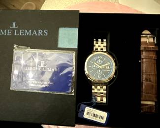 Jerome LeMars Watch Like new Condition