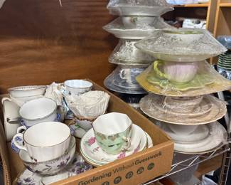 Tea Cups and saucers