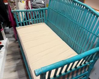 Teal Indoor/outdoor Bench