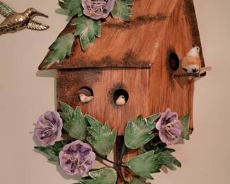 Birdhouse Wall Hanging
