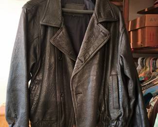 Leather Jacket Size 40