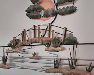 Metal Wall Sculpture