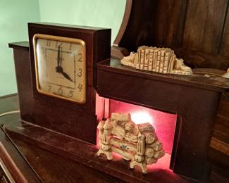 Vintage United Lighted Clock