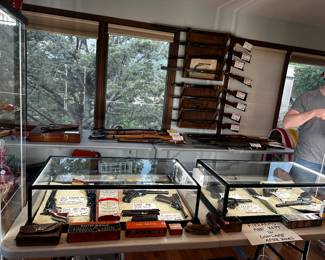 Great collection of unused or lightly used firearms. 