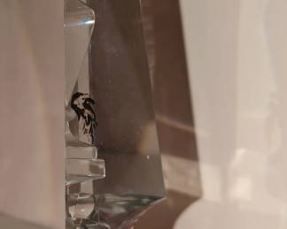 Victorian obelisk paperweight
