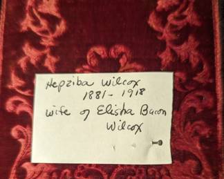 Hepziba Wilcox