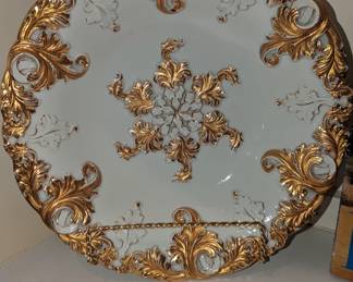 Meissen Numbered Porcelain & Gold Handed Painted Bowl Rococo