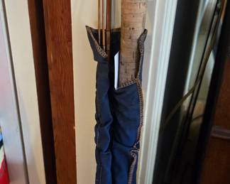 Antique Heddon fly fishing pole