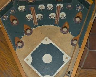 Old century baseball pinball game