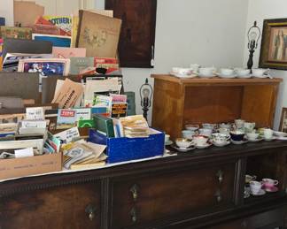 Antique buffet