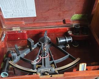 Antique sextant