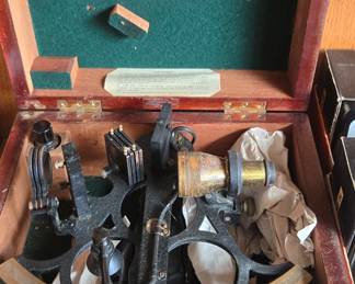 Antique Husun sextant